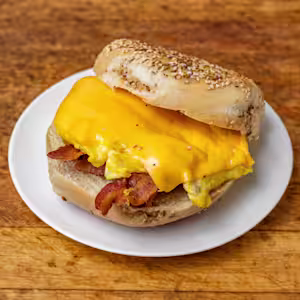 2 Eggs with Meat and Cheese