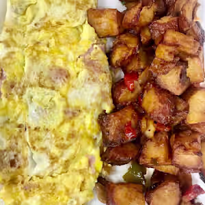 Meat and Cheese Omelet