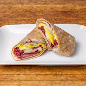 Pastrami Breakfast Wrap