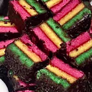 Rainbow Cookies