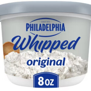 Philly 8oz Whipped Cream Cheese